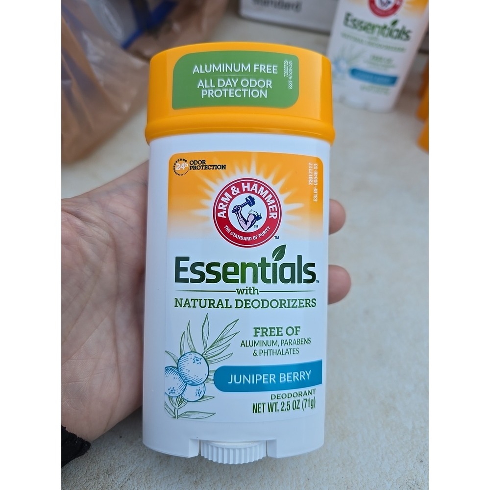 Arm & Hammer Essentials Deodorant Juniper Berry 2.5 oz Aluminum & Paraben Free